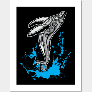 Whale Posters and Art